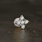 Pristine Diamond Nose Pin