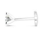 Gleaming Solitaire Signature Diamond Nose Pin