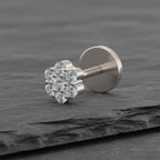 Eternal Floral Diamond Nose Pin