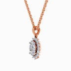 1.84 Carat Oval Shaped - Rose Gold