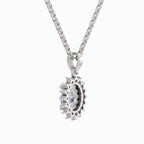 1.84 Carat Oval Shaped - White Gold