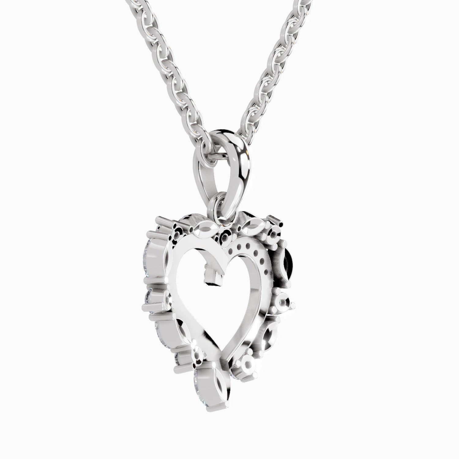 Sublime Heart Diamond Pendant