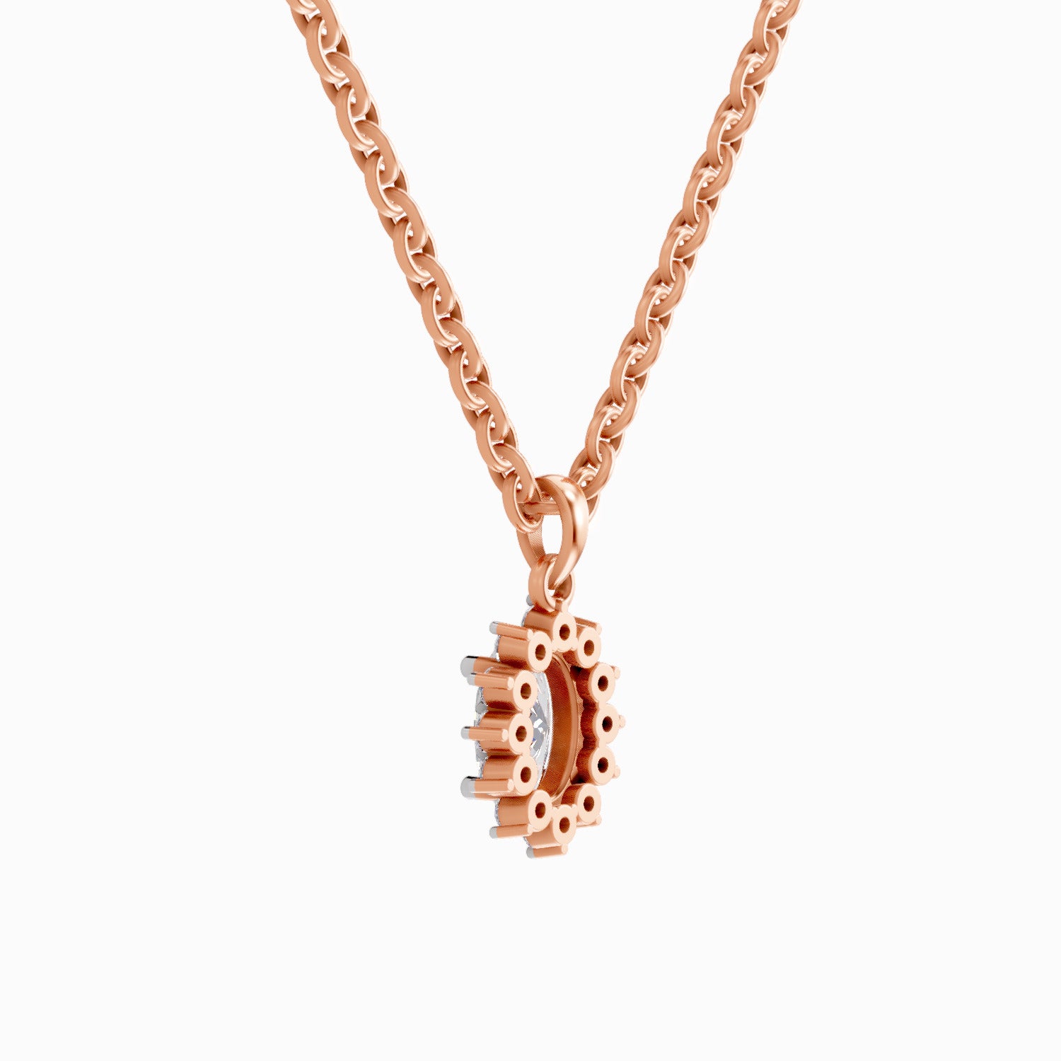 0.62 Carat Oval Shaped - Rose Gold