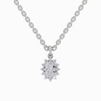 0.62 Carat Oval Shaped - White Gold