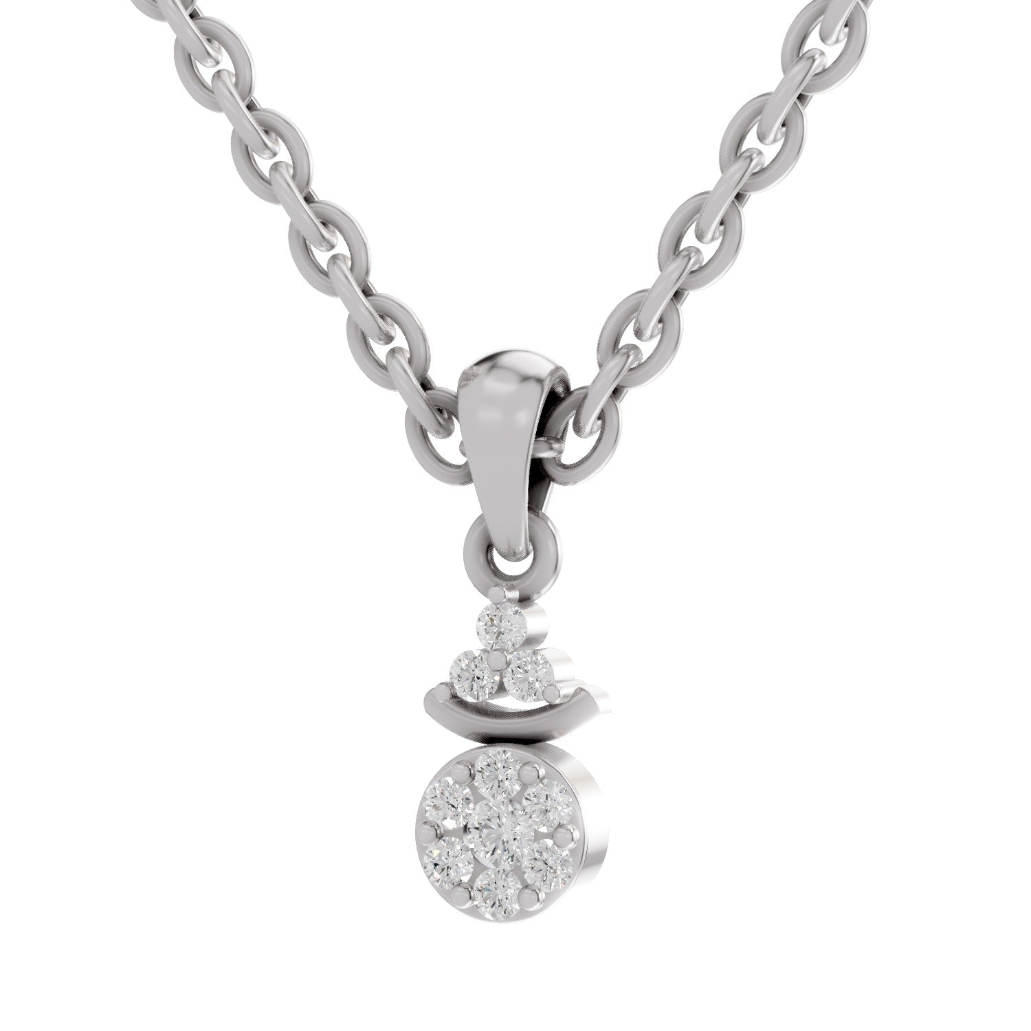 Enchanting Diamond Pendant