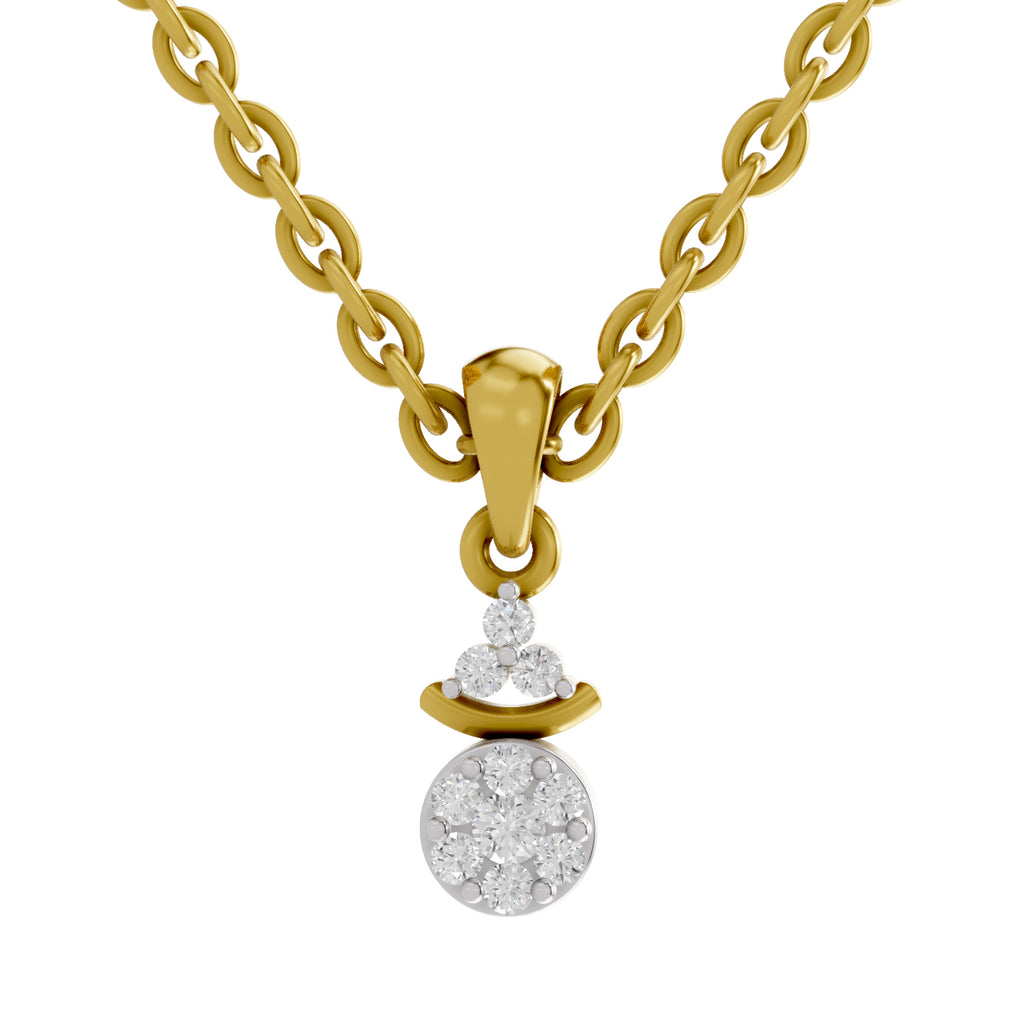 0.09 Carat Diamond Pendant 14K - Rose Gold