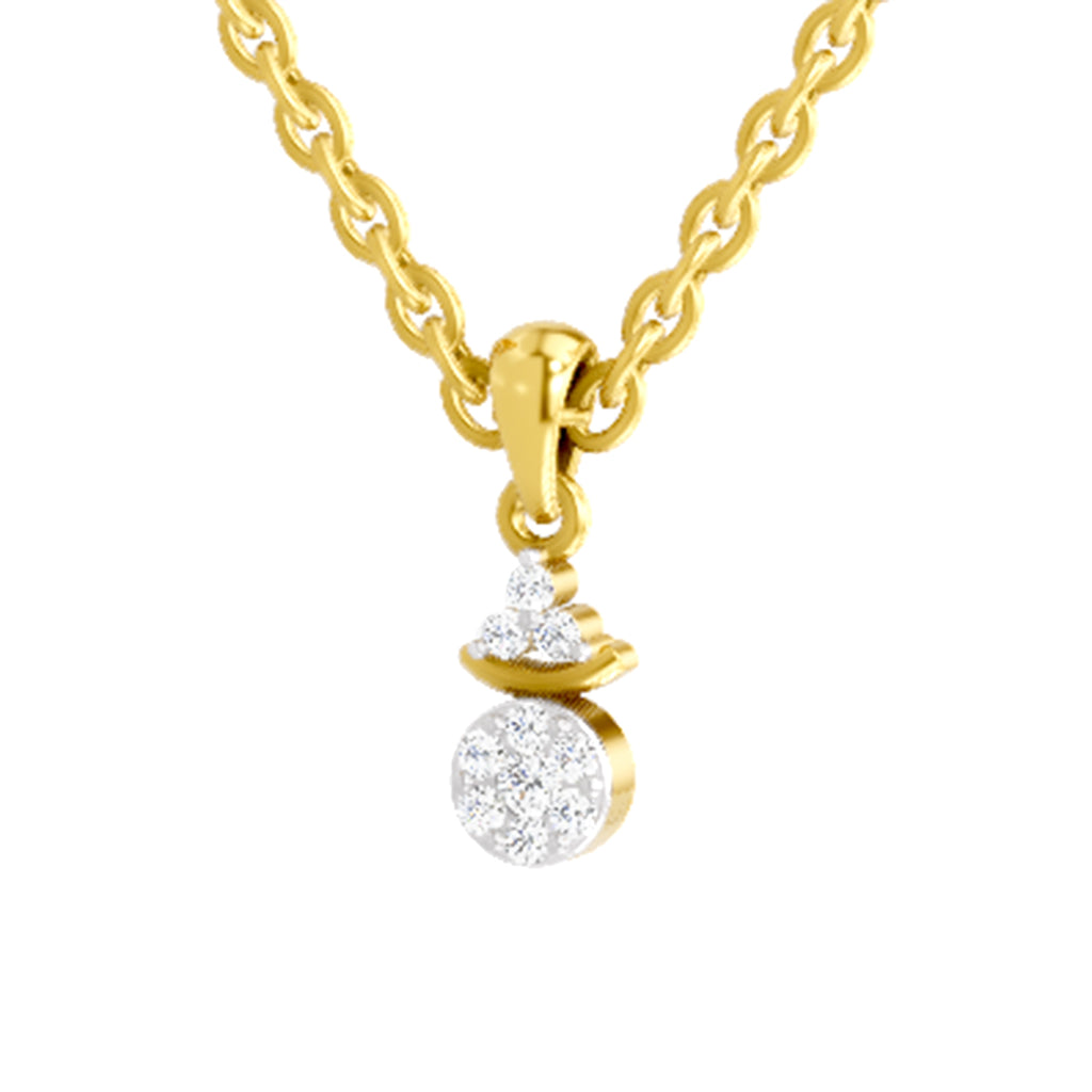 0.09 Carat Diamond Pendant 14K - Rose Gold