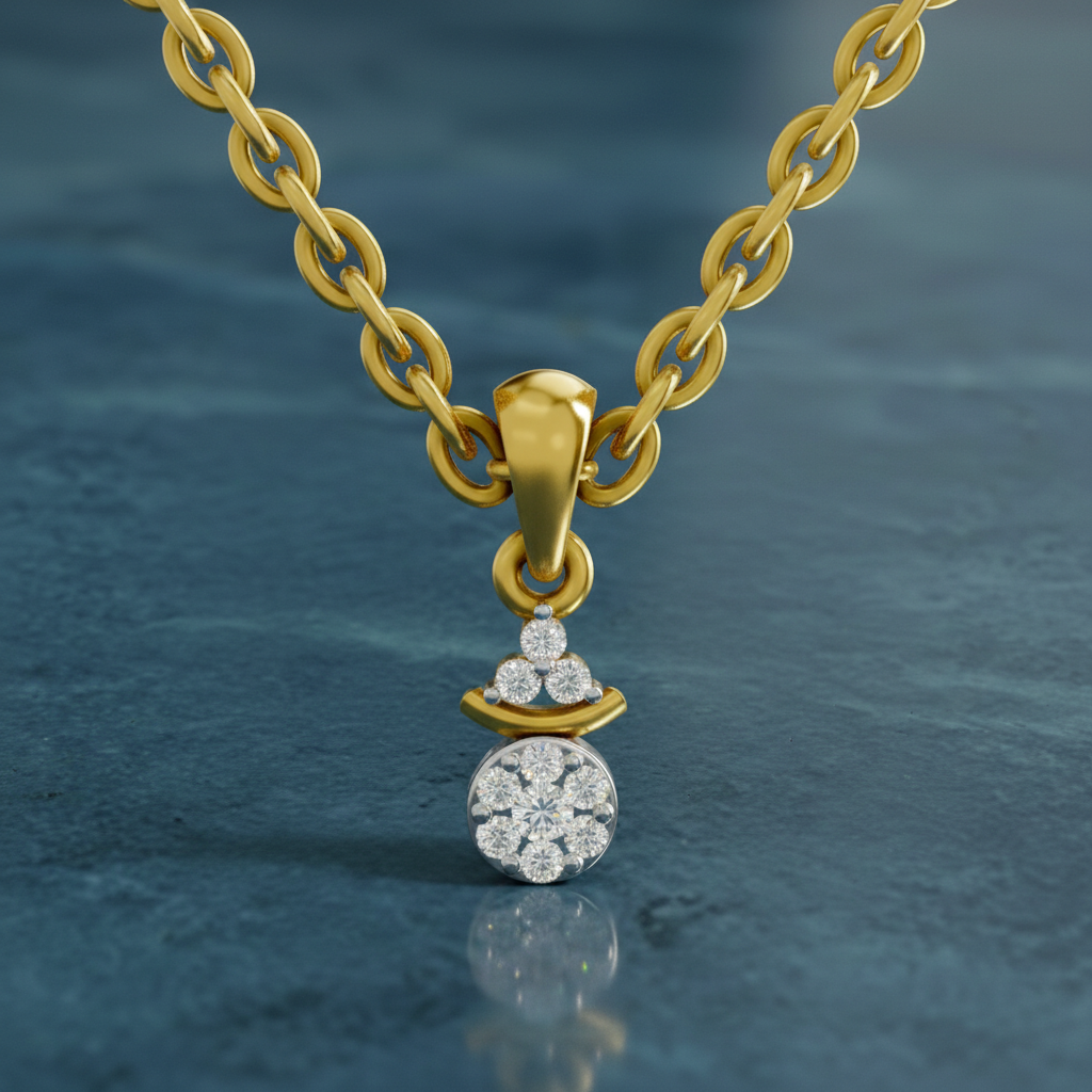 Enchanting Diamond Pendant
