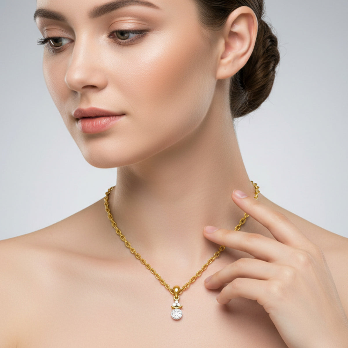 Enchanting Diamond Pendant