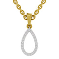 0.11 Carat Diamond Pendant 14K - Rose Gold