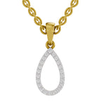 0.11 Carat Diamond Pendant 14K - Rose Gold