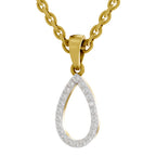 0.11 Carat Diamond Pendant 14K - Rose Gold