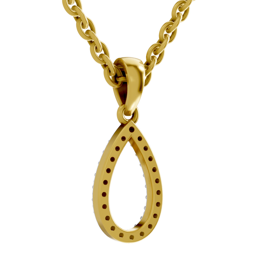 0.11 Carat Diamond Pendant 14K - Rose Gold