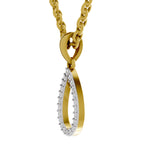 0.11 Carat Diamond Pendant 14K - Rose Gold