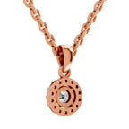 Majestic Halo Diamond Pendant