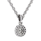 Majestic Halo Diamond Pendant
