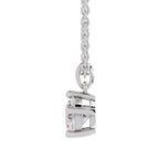 2.01 Carat Round Solitaire Pendant 14K - White Gold