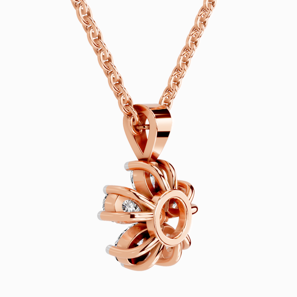 1.26 Carat Pear Shaped - Rose Gold