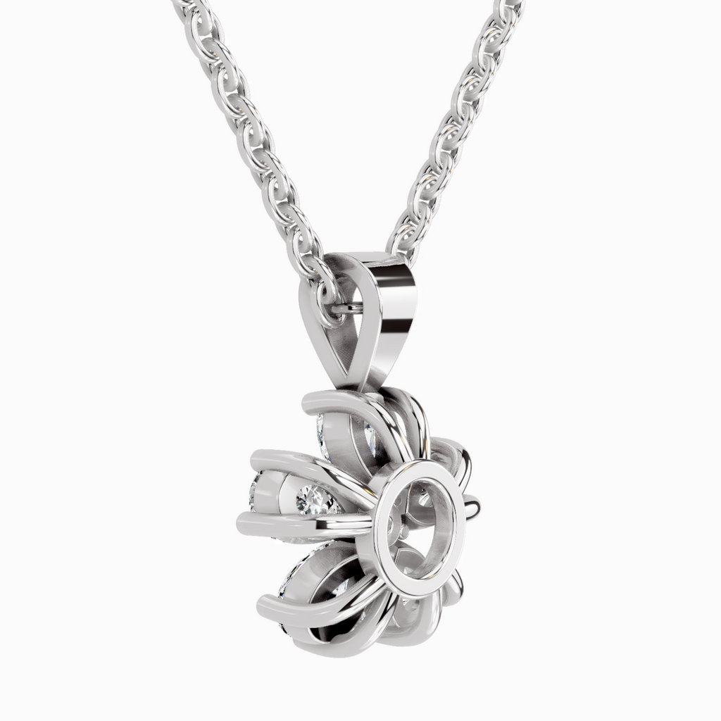 1.26 Carat Pear Shaped - White Gold