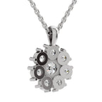 Resplendent Floral Diamond Pendant