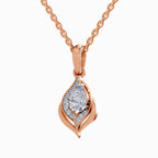 0.7 Carat Pear Shaped - Rose Gold