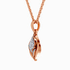0.7 Carat Pear Shaped - Rose Gold