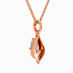 0.7 Carat Pear Shaped - Rose Gold