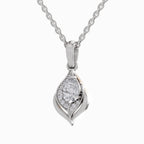 0.7 Carat Pear Shaped - White Gold