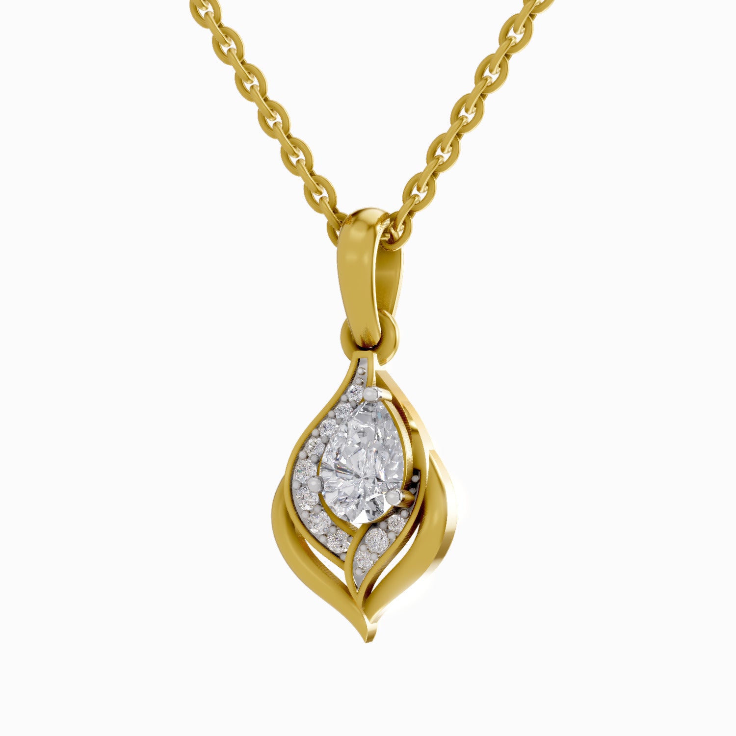 0.7 Carat Pear Shaped