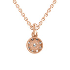 Sublime Halo Diamond Pendant