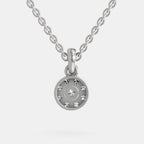 Sublime Halo Diamond Pendant