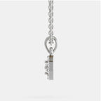 Sublime Halo Diamond Pendant