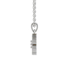 Enchanting Floral Cluster Diamond Pendant