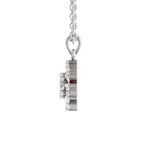 Timeless Floral Cluster Diamond Pendant
