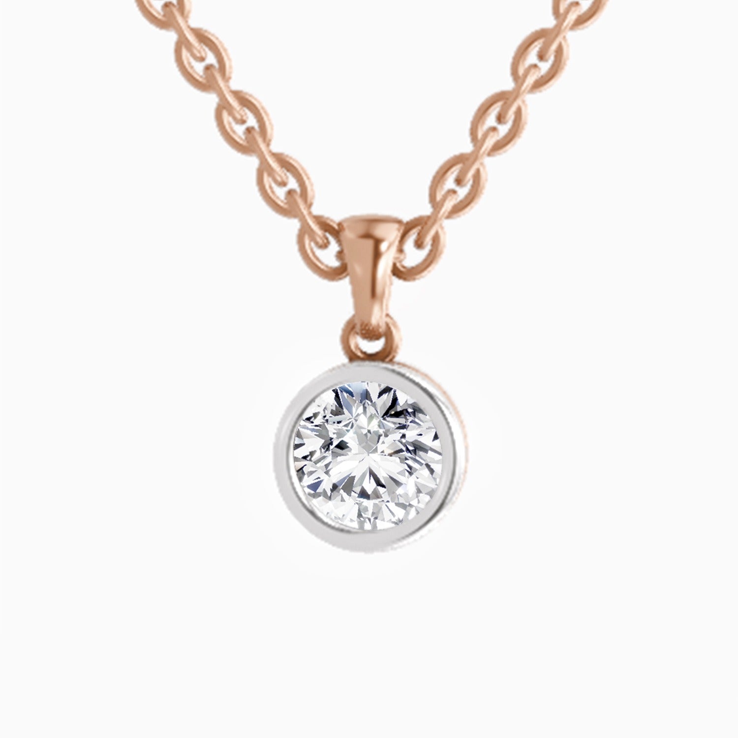 Sublime Solitaire Diamond Pendant
