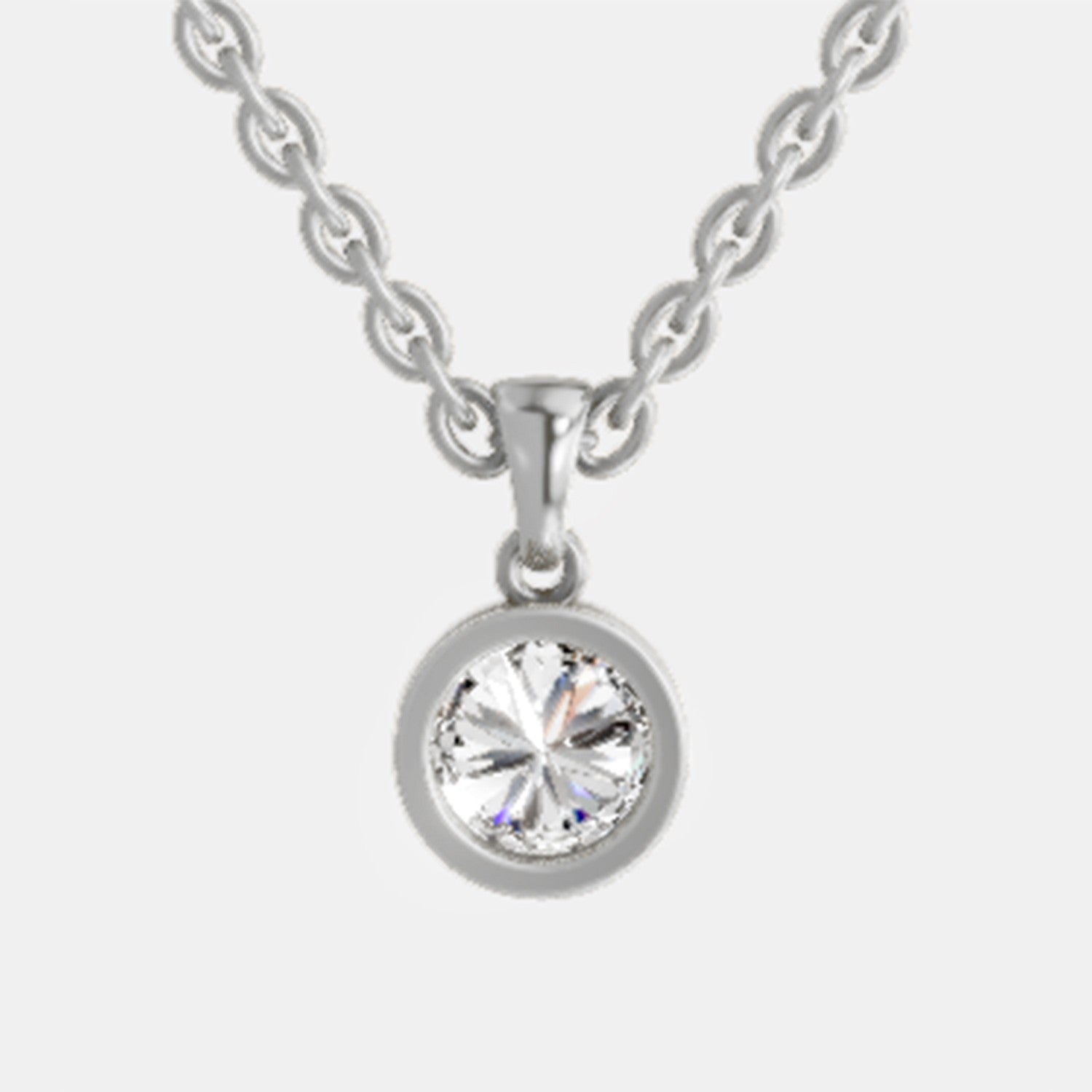 Sublime Solitaire Diamond Pendant
