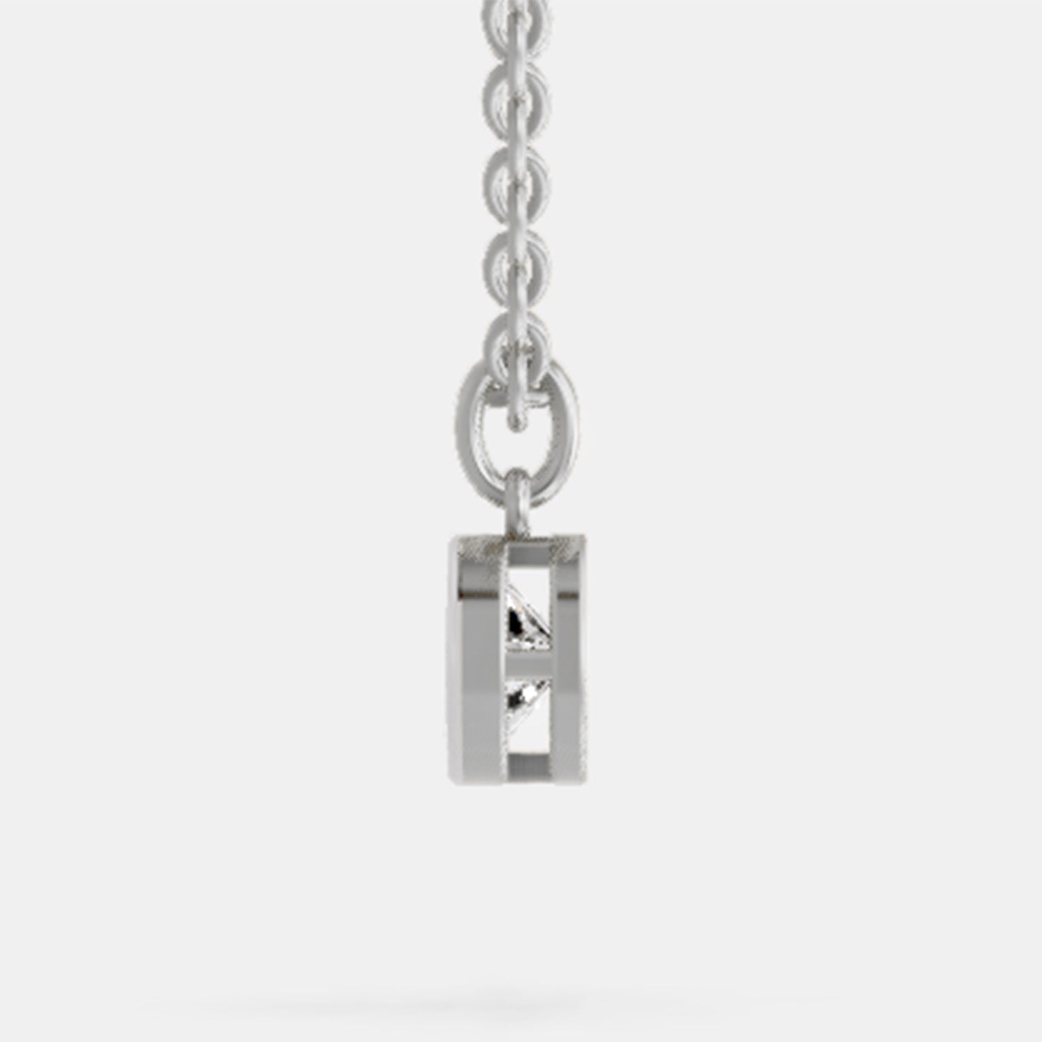 Sublime Solitaire Diamond Pendant