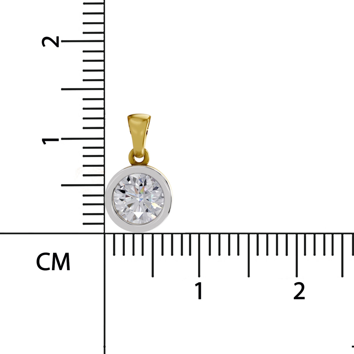 Sublime Solitaire Diamond Pendant