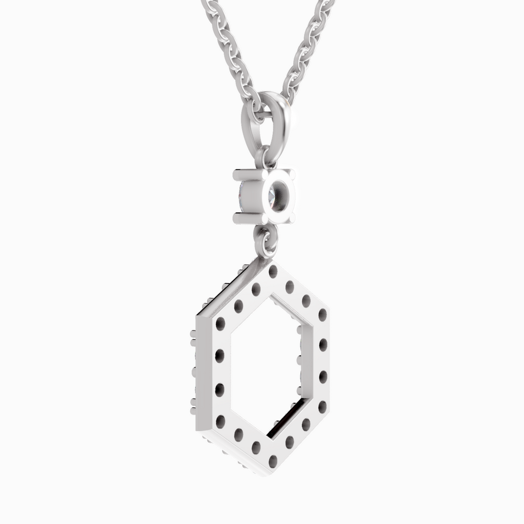 1.46 Carat 14K - White Gold