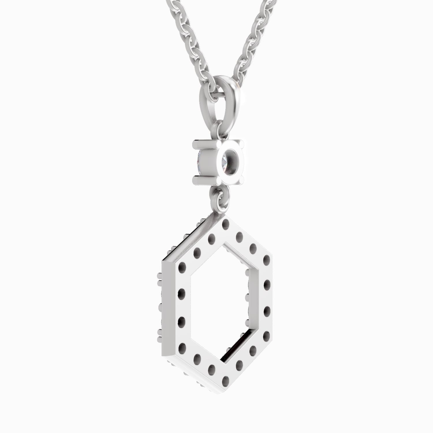 1.46 Carat 14K - White Gold