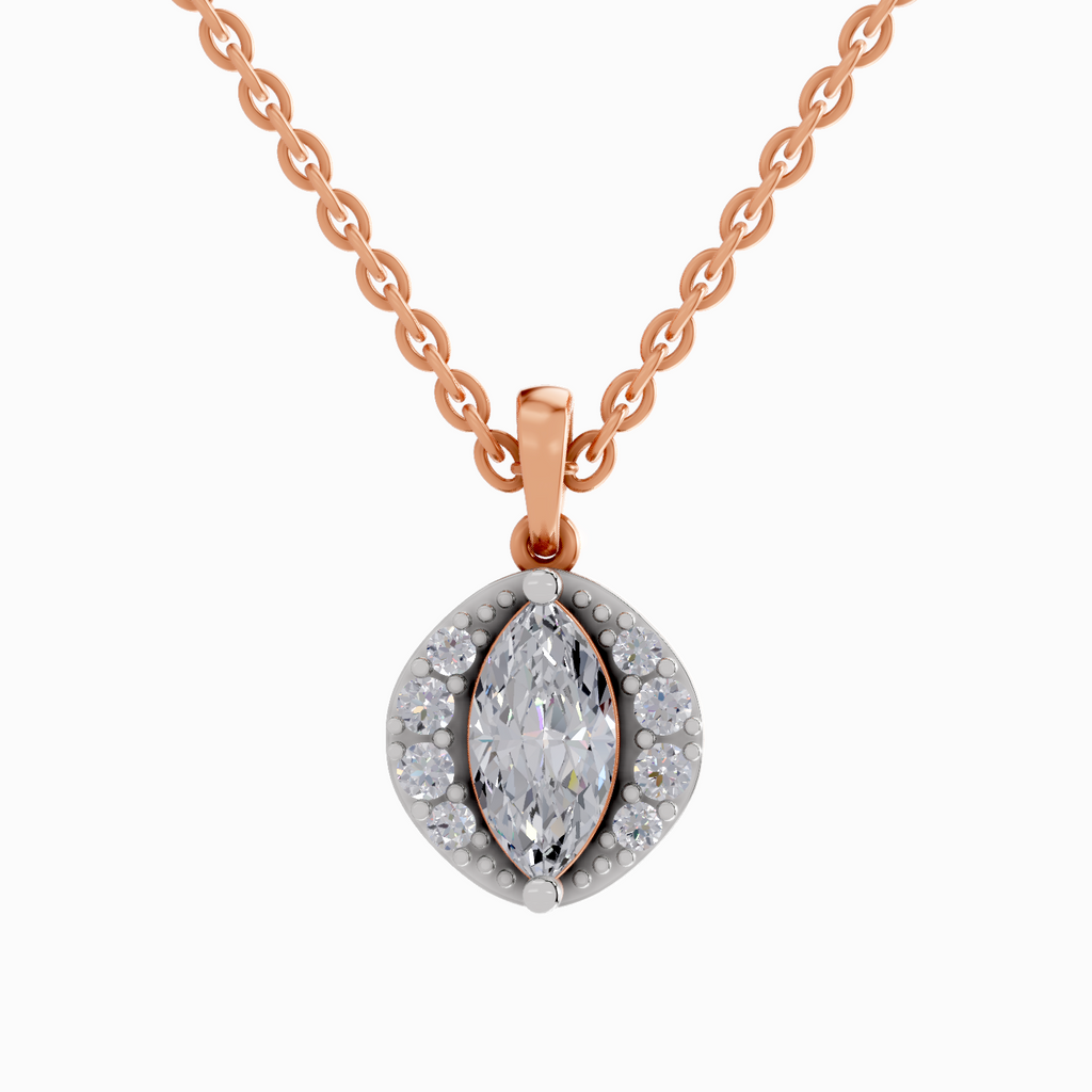 1.26 Carat Marquise Shaped 14K - Rose Gold