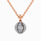 1.26 Carat Marquise Shaped 14K - Rose Gold