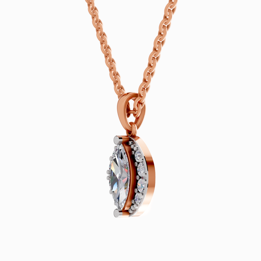1.26 Carat Marquise Shaped 14K - Rose Gold