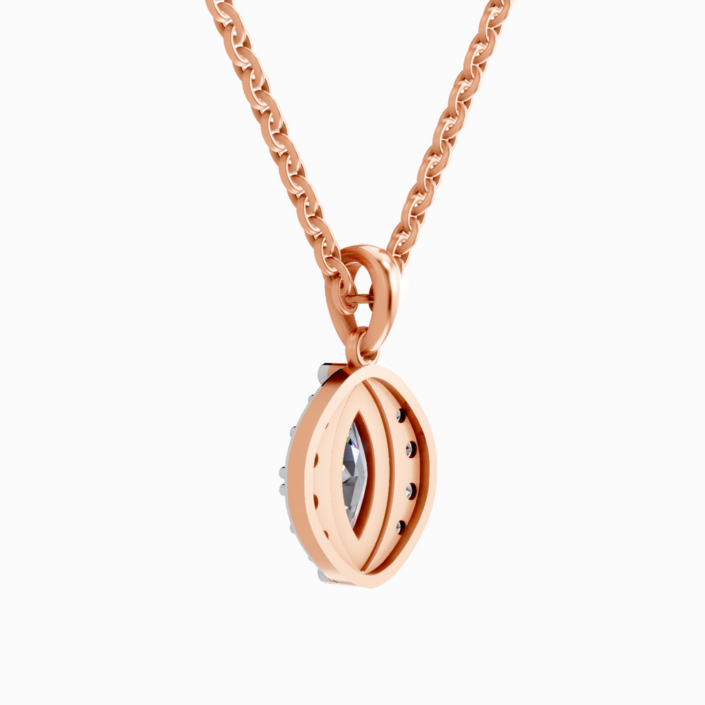 1.26 Carat Marquise Shaped 14K - Rose Gold