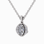 1.26 Carat Marquise Shaped 14K - White Gold