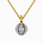 1.26 Carat Marquise Shaped 14K