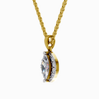 1.26 Carat Marquise Shaped 14K