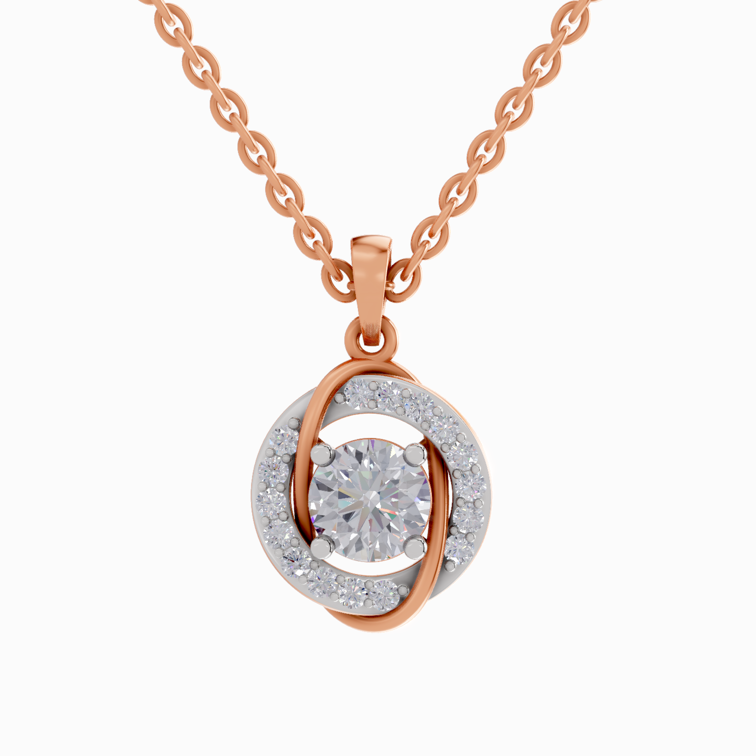 0.91 Carat 14K - Rose Gold