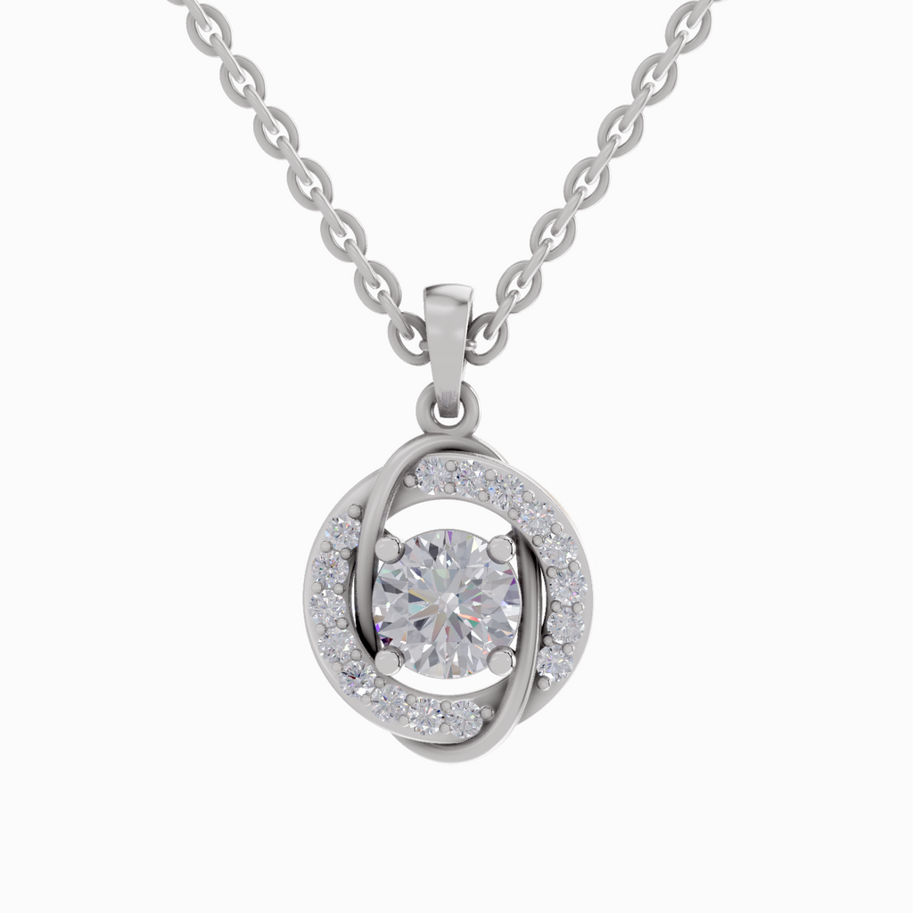0.91 Carat 14K - White Gold