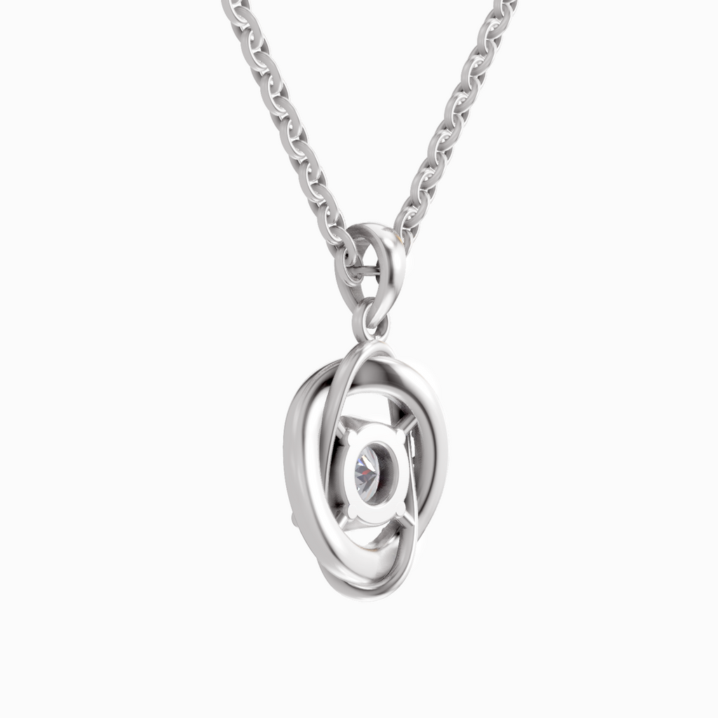 0.91 Carat 14K - White Gold